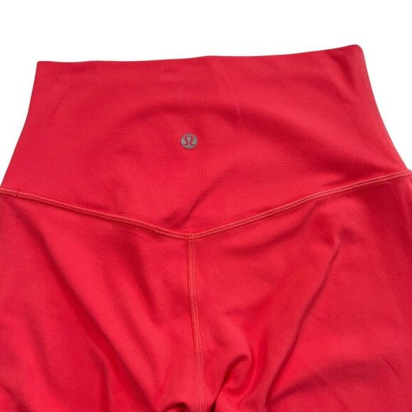 Lululemon Align Double Lined 28" Inseam High Rise Pant Lip Gloss Pink Size 4 - Picture 5 of 6